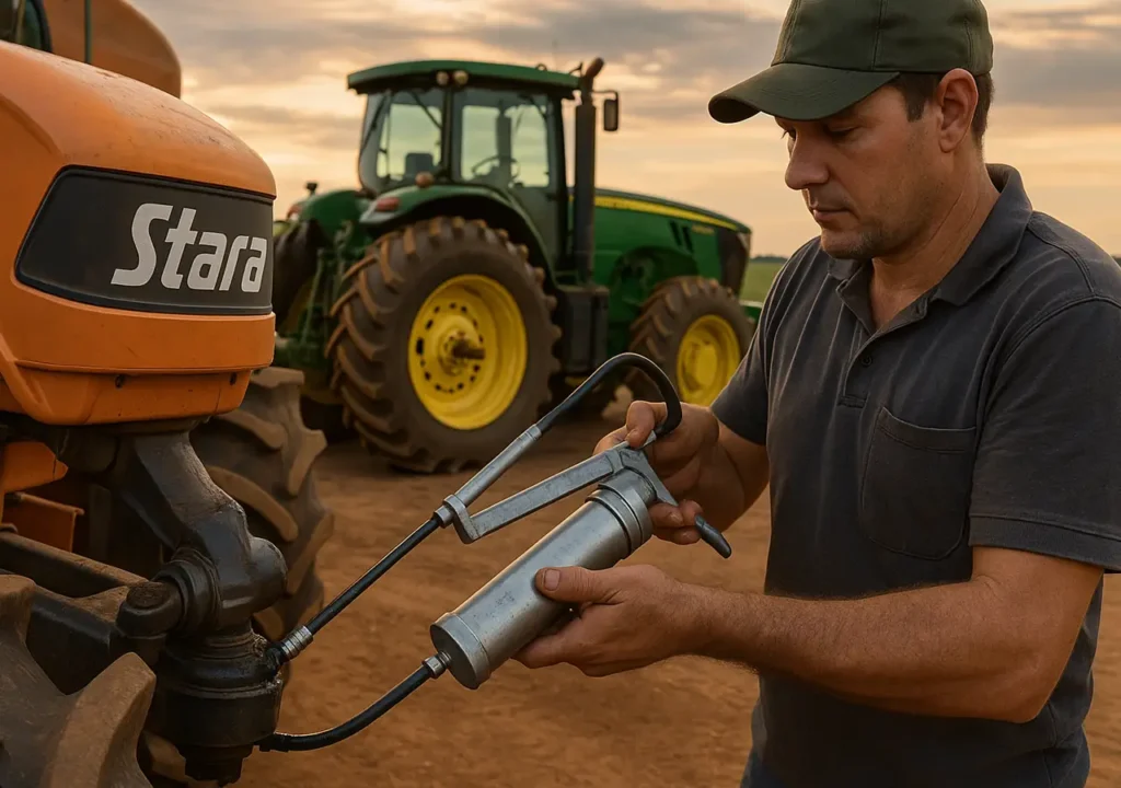 Lubrificação de tratores agrícolas