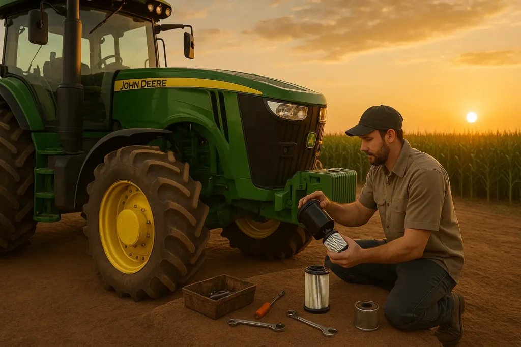 Manutenção de tratores John Deere