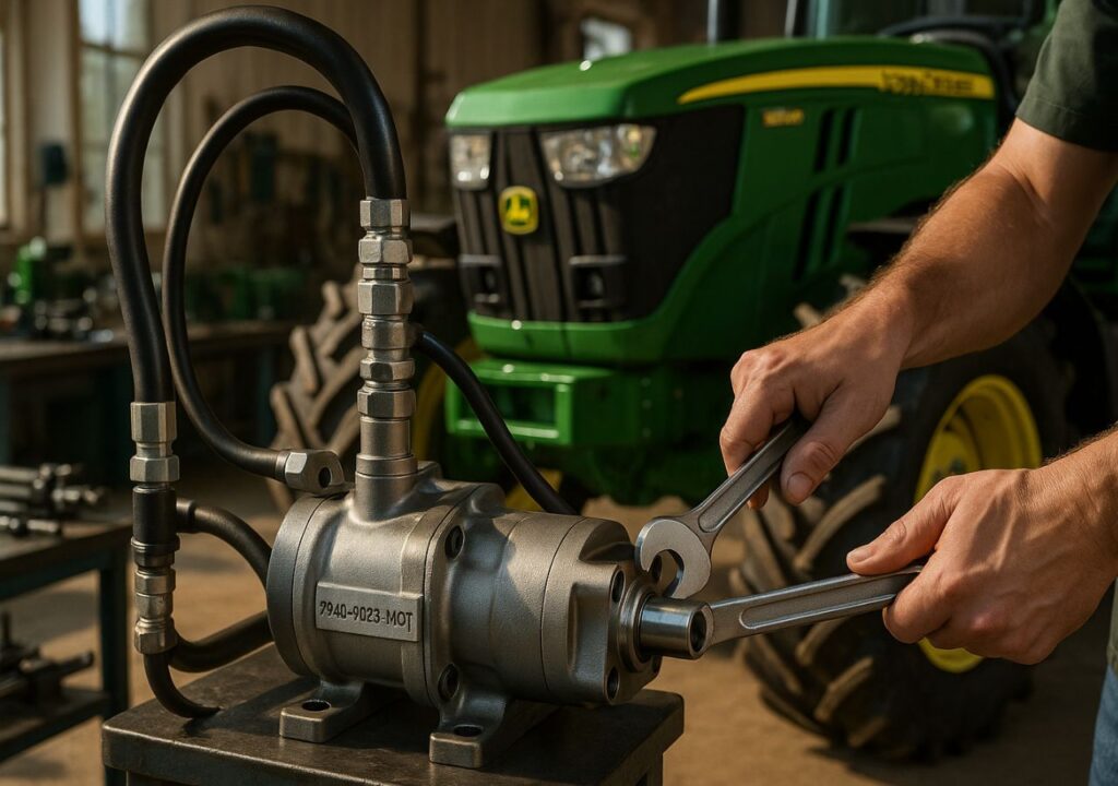 motor hidráulico alta rotação
