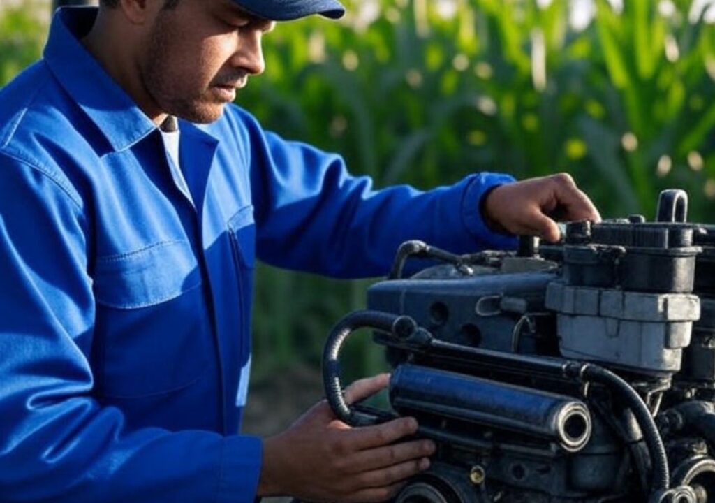 manutenção de motor diesel