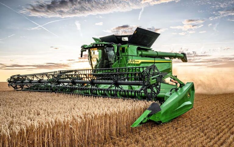 John Deere colheitadeira S7 tecnologia inédita