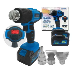 Soprador Térmico Portátil Com Display 21v